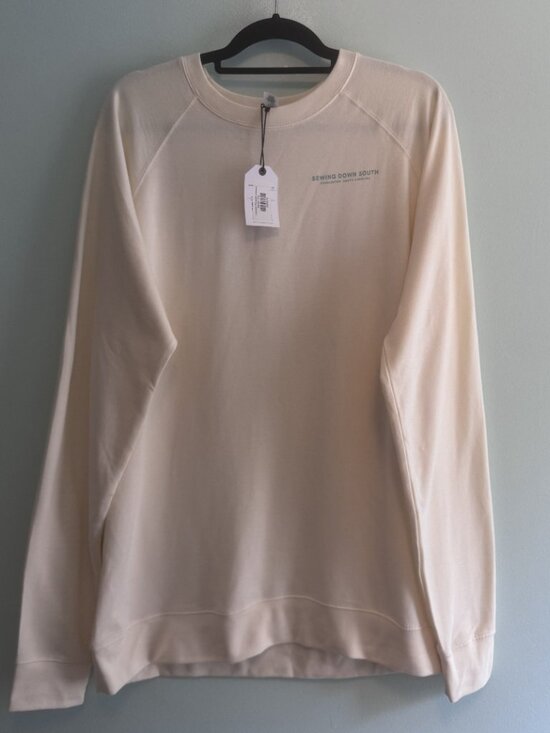 Sewing Down South Tops - Sewing Down South Sweatshirt – Butter Yellow | Size XXL - CL0371